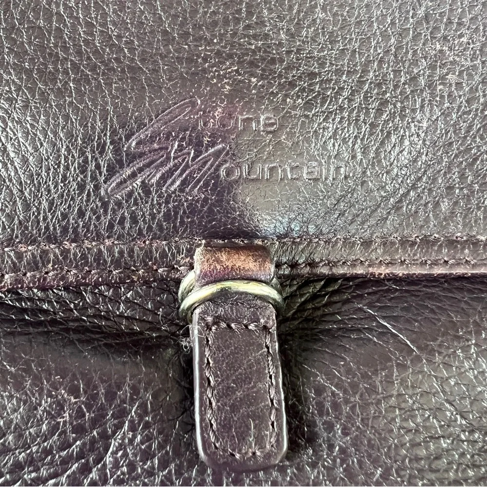 Stone Mountain Leather Crossbody Bag